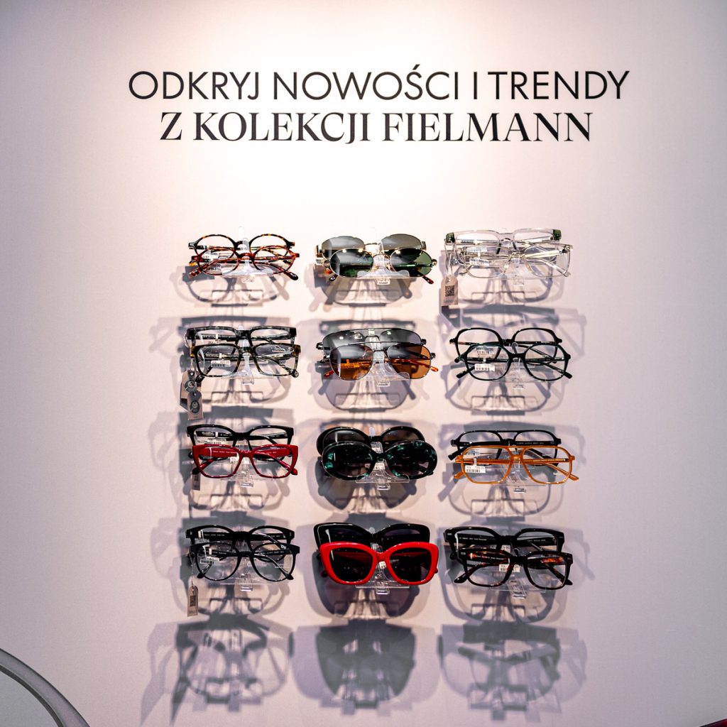 Otwarcie Fielmann w Galerii Solnej. Zdjęcie z wnętrza salonu.
