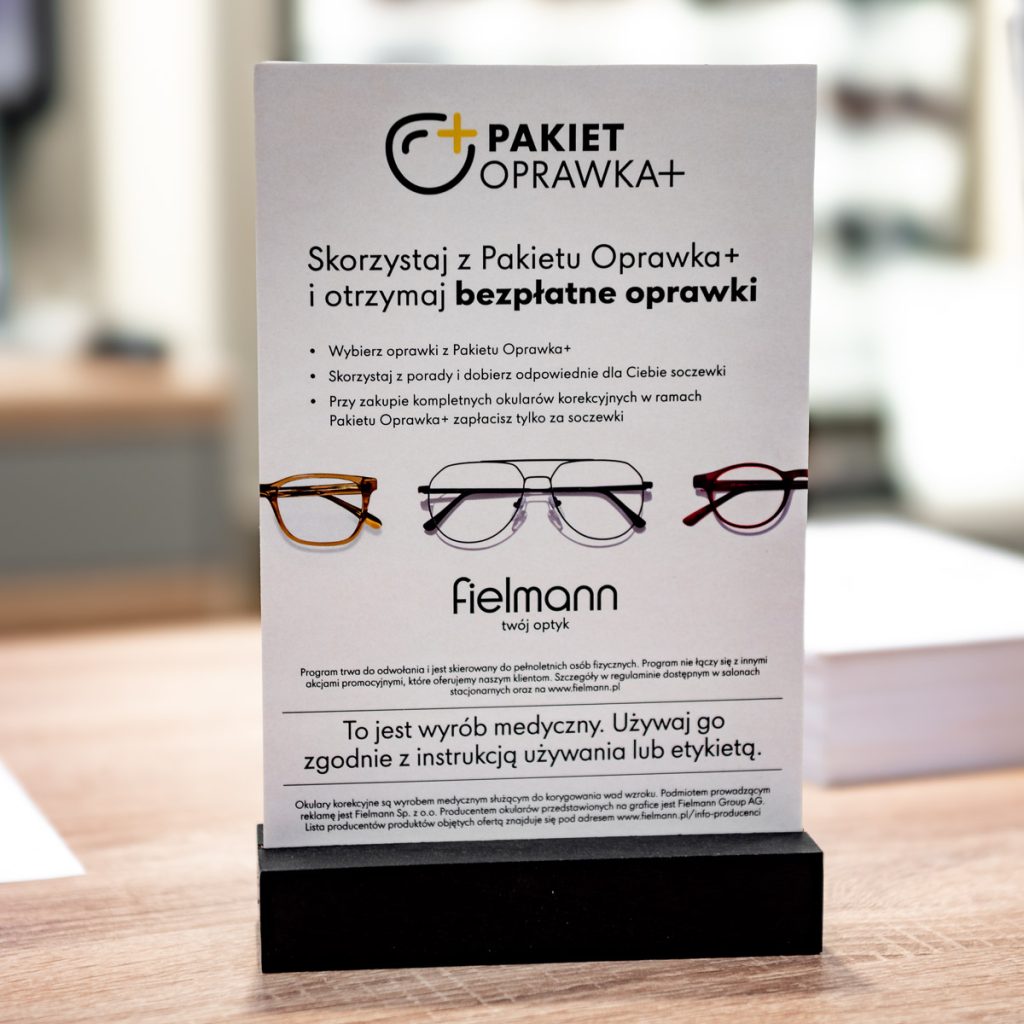 Otwarcie Fielmann w Galerii Solnej. Zdjęcie z wnętrza salonu.
